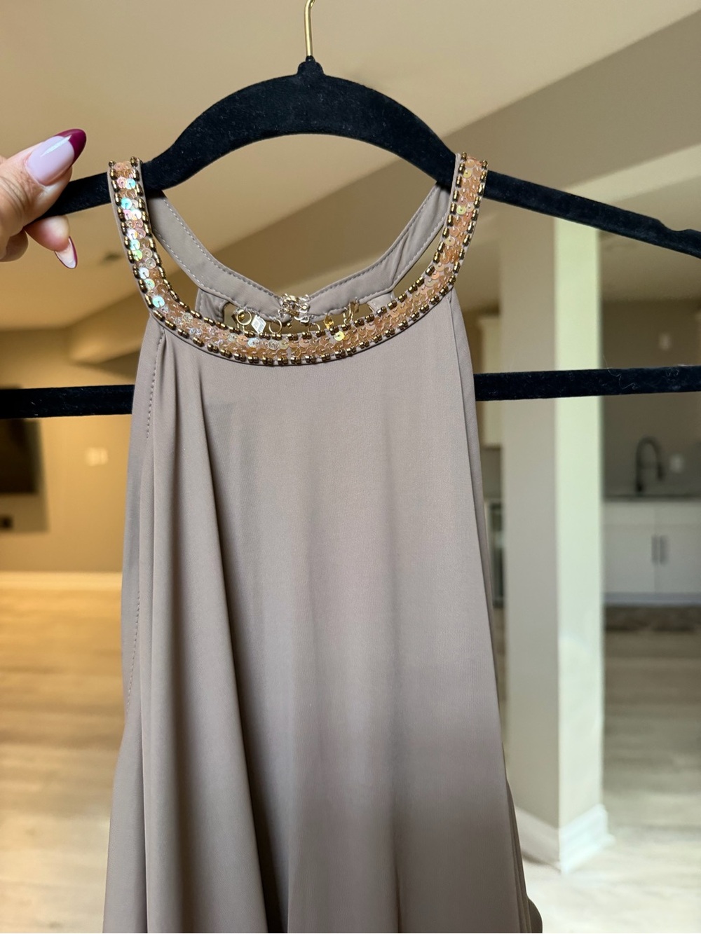 Alula Embellished Butterfly Mini Dress - Picture 6 of 6